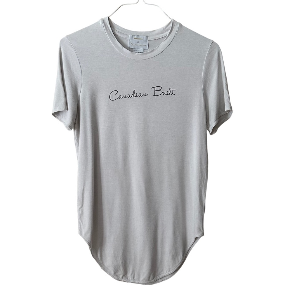 Women’s Graphic Short Sleeves White Tee Small